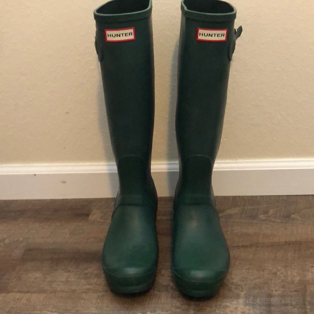 Green Hunter Boots